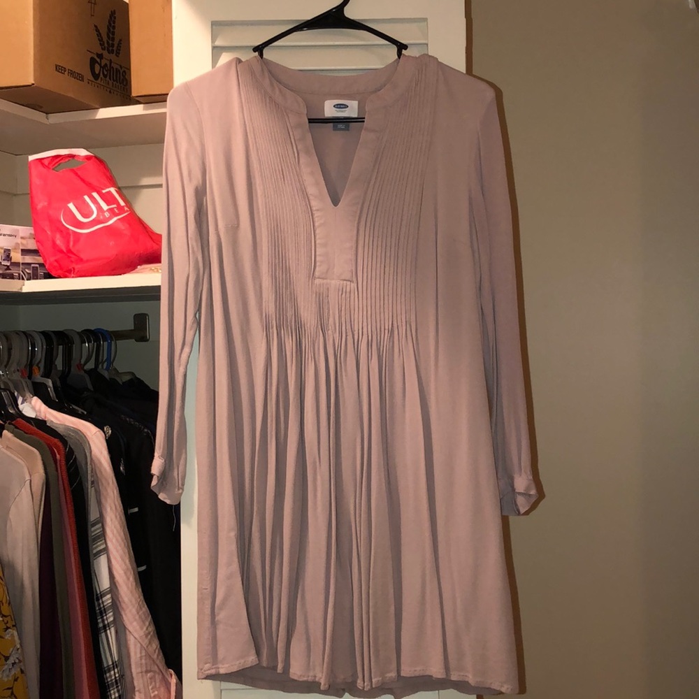 Long sleeve midi dress